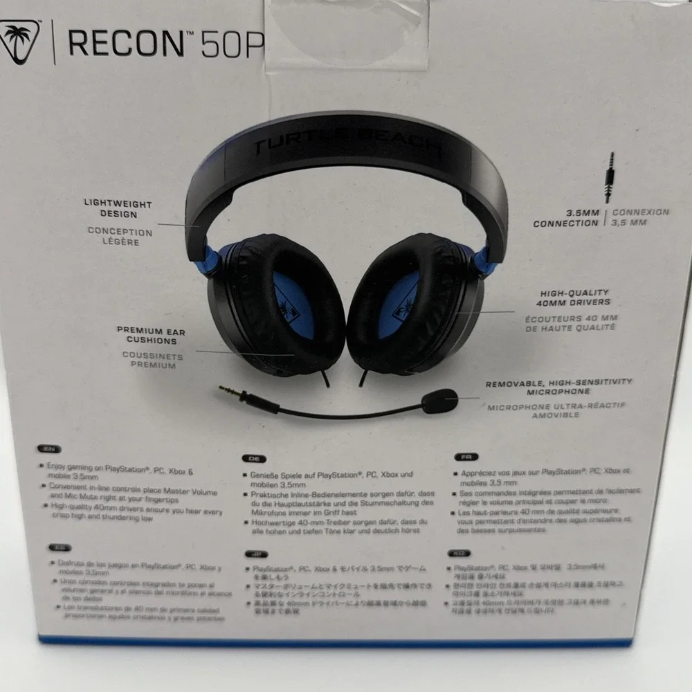 Turtle Beach Recon 50P Stereo Gaming Headset